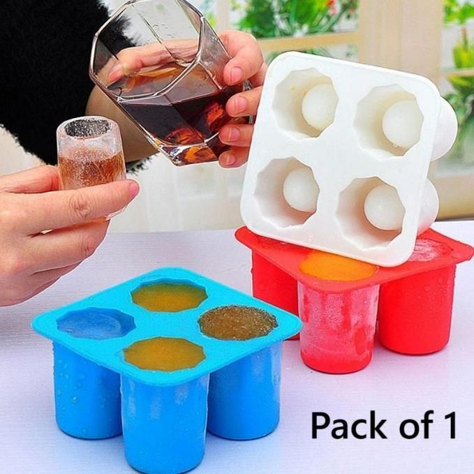 Ice Shot Glass Mold – Freeze & Serve Mini Edible Ice Cups